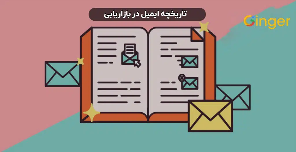 تاریخچه ایمیل در بازاریابی