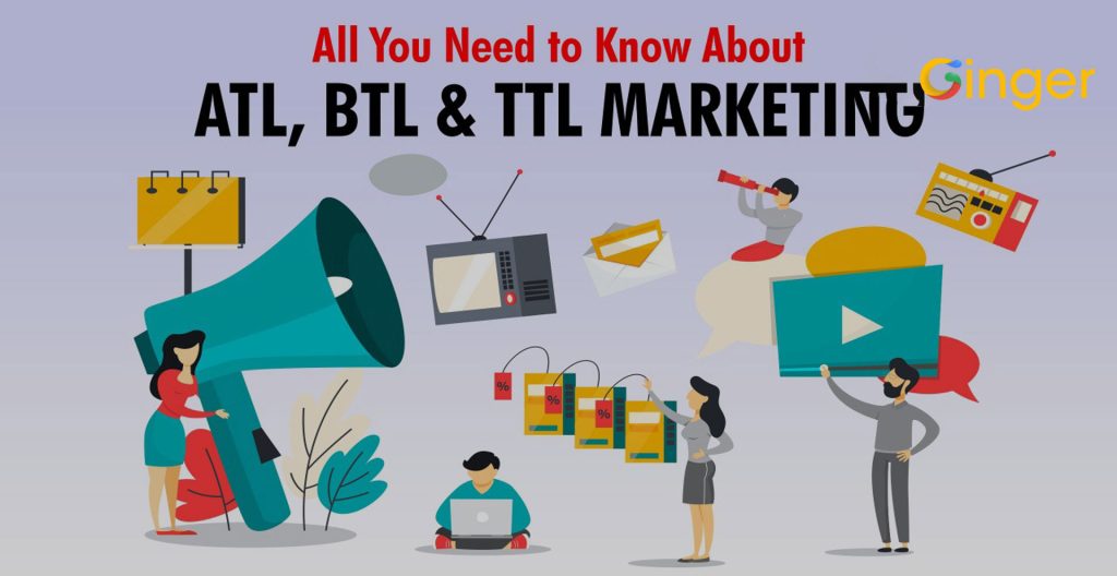 مثال برای کاربرد مفاهیم ATL، BTL و TTL در بازاریابی